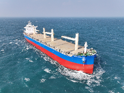 85000噸級多用途紙漿船首航告捷 卓越性能彰顯硬核實力